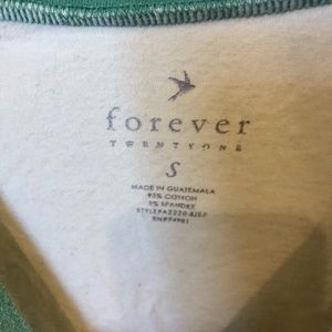 Forever 21 Tops - Green Baseball Tee Forever 21 Tops - Green Baseball Tee